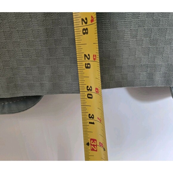 Vintage Blazer Mens 42 Hal Martin Green Gold Metal Buttons Sport Coat Jacket 70s - Picture 10 of 11